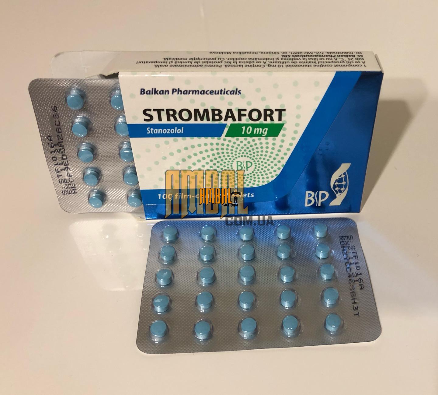 Strombafort Balkan Станозолол Strombafort Balkan Станозолол