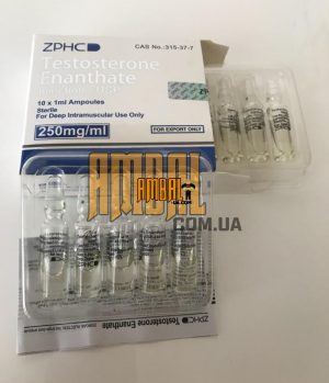 ZPHC Testosterone Enanthate U.S.P 1ml 250mg
