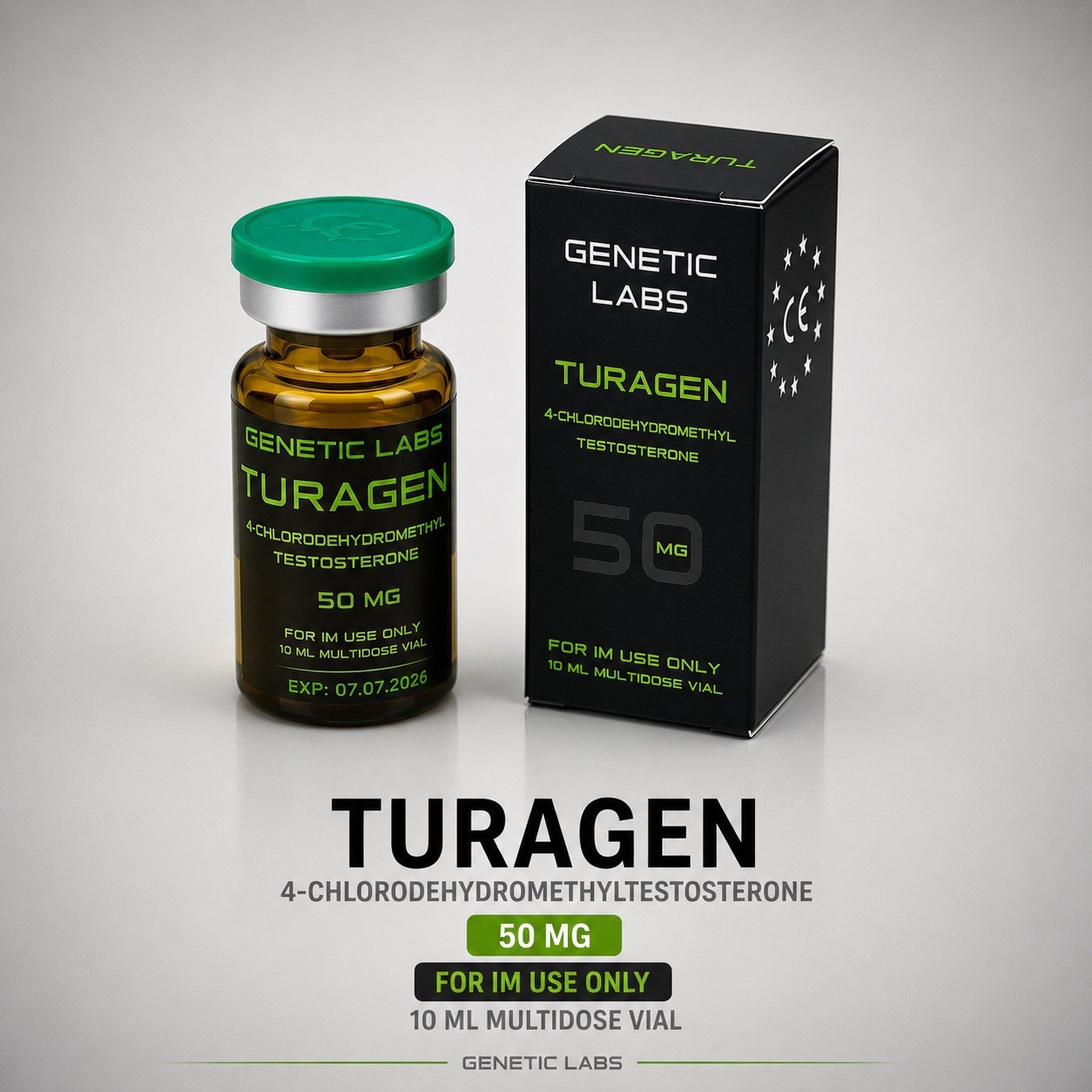 TURAGEN 50MG 10ML Genetic Labs TURAGEN 50MG 10ML Genetic Labs