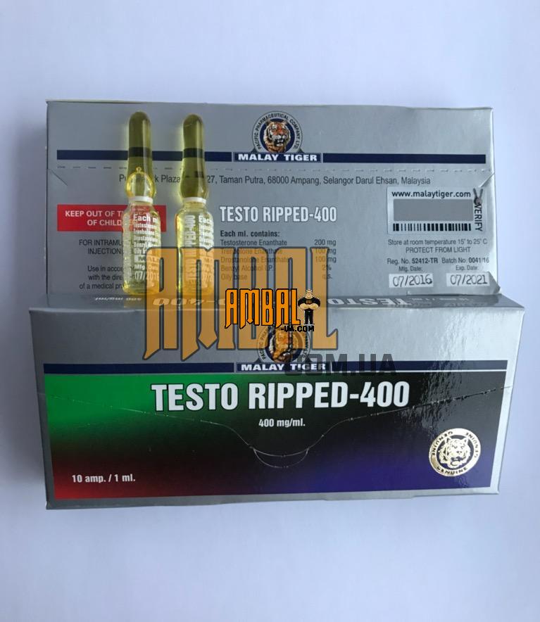 Testo-Ripped--400-Malay-Tiger Testo Ripped 400mg ml Malay Tiger