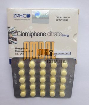 ZPHC Clomiphene citrate 50mg