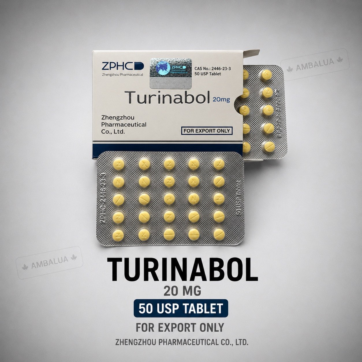ZPHC Turinabol 20mg ZPHC Turinabol 20mg