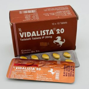 Tadalafil 20mg Vidalista
