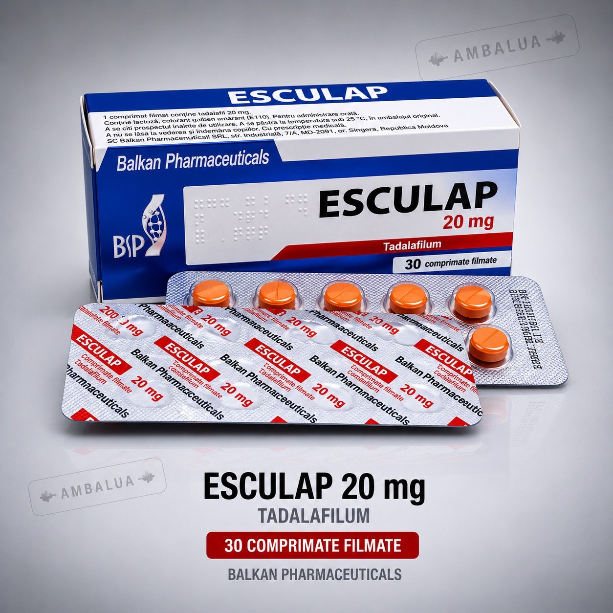 Esculap 20mg Tadalafil Balkan Esculap 20mg Tadalafil Balkan